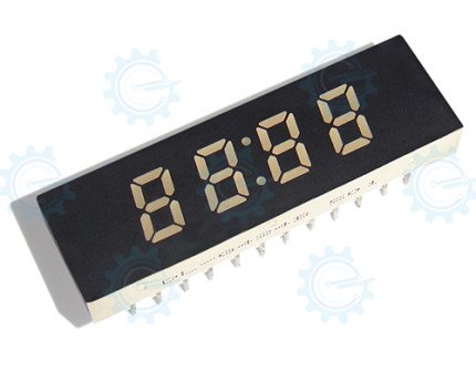 DL-G424B 7-Segment 4-Digit C.A. Green 36X11mm DL-G424B 7-Segment 4-Digit C.A. Green 36X11mm