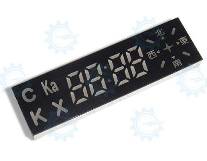 LGM-3C5A-10/B 7-Segment 4-Digit C.C. Red 49X14mm