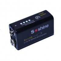 9V USB Li-ion Battery