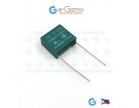 CT 0.022uF 250VAC MKP Class Y2 RFI Suppression