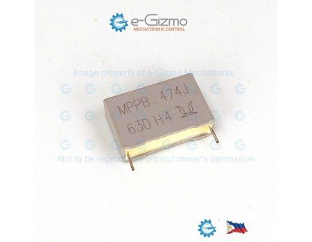 Europtronic 0.47uF 630VDC MPPB Polypropylene Capacitor