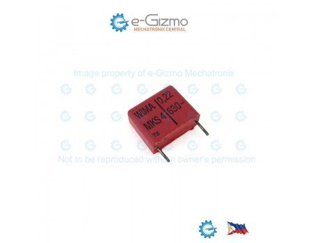 WIMA 220nF 0.22uF 630VDC MKS 4 Series PET Capacitor