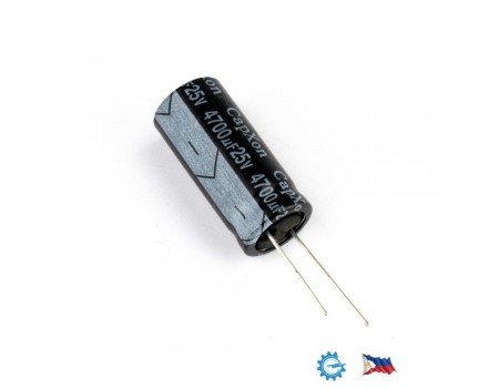 CapXon 4700uF/25V KF series 105C Low ESR capacitor