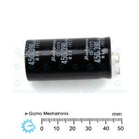 Rubycon 390uF/450V 105C Snap in Horizontal Mount MXK Series