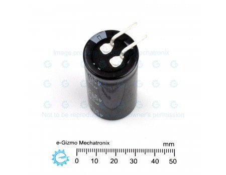 Rubycon 390uF/450V 105C Snap in Horizontal Mount MXK Series