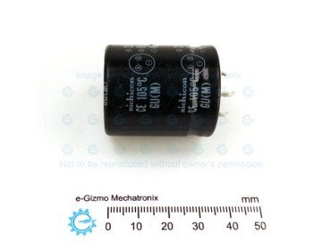 Nichicon 3300uF 80V 105C GU(M) Series Snap-in Terminal Capacitor Nichicon 3300uF 80V 105C GU(M) Series Snap-in Terminal Capacitor