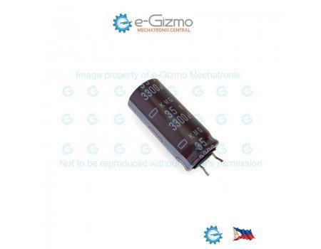 Nippon Chemi-con 3300uF 35VDC 105C KMG Series