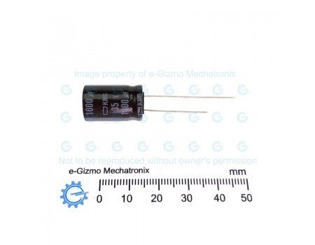 Nippon Chemi-con 1000uF 35VDC 105C KMG Series