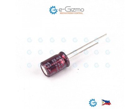 Elna Bipolar Audio Capacitor RWP 3.3uF 25WV Radial ( Non Polarized )