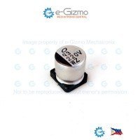 Nichicon 220uF 35V 105C SMD Electrolytic Capacitor UWZ Series