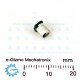 Panasonic 4.7uF 4u7 25V 105C SMD Electrolytic Capacitor HD Series