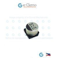Suncon 47uF 35V 125C SMD Electrolytic Capacitor CE-PA Series