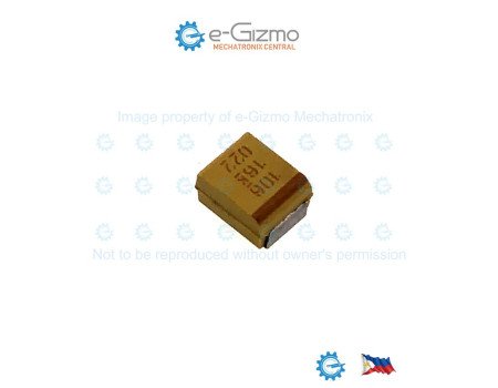 Kemet 10uF/16V Tantalum Capacitor SMD EIA 3528-21