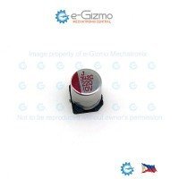 IC 220uF 10V 105C Aluminum Polymer Electrolytic Capacitor AFA Series SMD