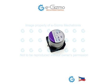 Panasonic 180uF 16V 105C Conductive Polymer Capacitor SVPF Series