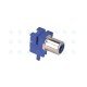 Blue PCB Mount RCA Socket Jack PC Solderable