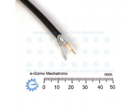 RG58 50-3  RF Coaxial Cable with SMA (Male) Terminations 15M