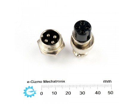 GX16-4P Circular Connector Aviation 4 pole M/F