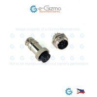 GX16-8P Circular Connector Aviation 8 pole M/F