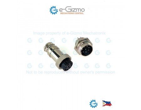 GX16-8P Circular Connector Aviation 8 pole M/F