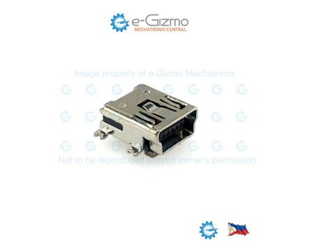 Mini USB Connector Type B 5 pins SMD