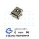 Mini USB Connector Type B 5 pins SMD