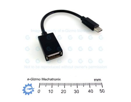 Set of 3 USB 2.0 Cables -Type C to A Female OTG, Type A to C, & Type A to micro