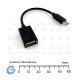 Set of 3 USB 2.0 Cables -Type C to A Female OTG, Type A to C, & Type A to micro