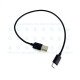 Set of 3 USB 2.0 Cables -Type C to A Female OTG, Type A to C, & Type A to micro