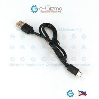 USB Cable Type A  to micro 0.44M Black for CHARGING ONLY no DATA