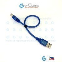 Short USB Cable Type A  to Type B 30cm for Arduino & Dev Boards