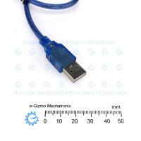 Short USB Cable Type A  to Type B 30cm for Arduino & Dev Boards