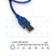 Short USB Cable Type A  to Type B 30cm for Arduino & Dev Boards