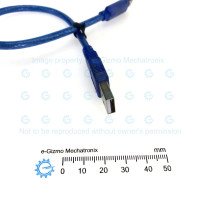 Short USB Cable Type A  to Type C 30cm for Arduino & Dev Boards