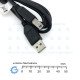 USB Cable A to B 2M Printer Arduino Cable AWM 2725 Pure Copper Conductor