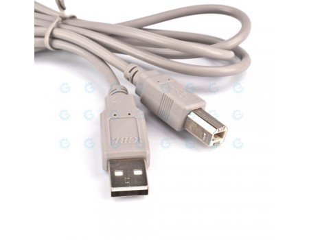 USB Scanner Printer Cable Type A to B 1.22M Gray Arduino