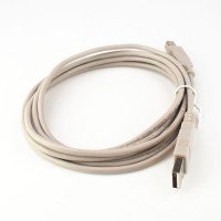 USB Scanner Printer Cable Type A to B 2.23M Beige for Printer and Arduino