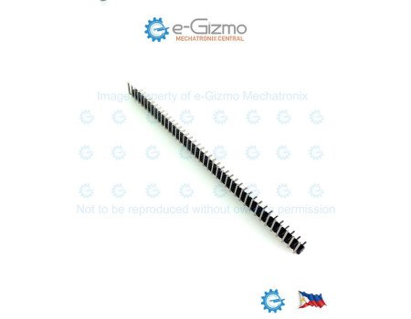 Male Header Strip 40-Pins 2.54mm Pitch Angle Connector Male Header Strip 40-Pins 2.54mm Pitch Angle Connector