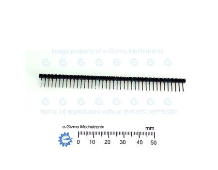 Male Header Strip 40-Pins 2.54mm Pitch Angle Connector Male Header Strip 40-Pins 2.54mm Pitch Angle Connector