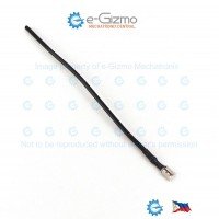 AWG18 x 130mm Wire with 4.8mm Female Spade Termination Black