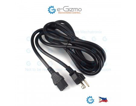 Volex Heavy Duty AC Power Cord NEMA 5-15P to C13 3M 15A 3CxAWG14