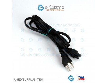 NEMA 5-15P to IEC 60320 C5 Mickey AC Power Cord 3CxAWG18 1.5M