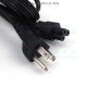 NEMA 5-15P to IEC 60320 C5 Mickey AC Power Cord 3CxAWG18 1.5M