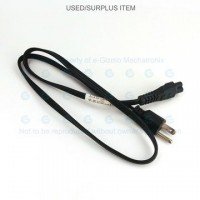 NEMA 5-15P to IEC 60320 C5 Mickey AC Power Cord 7A 3CxAWG18 1M