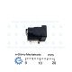 DC Barrel Jack d5.5mm x d2.1mm 12V 1A SMD Connector