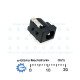 DC Barrel Jack d5.5mm x d2.1mm 12V 1A SMD Connector