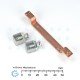 Rigid Copper Bus Bar 100A with clamp