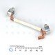 Flexible Copper Bus Bar 100A with clamp