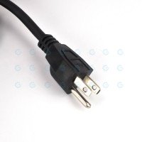 AC Power Cord Water Oil Weather Resistant 3M AWG18x3C SJOW TF2 UL/CUL Isted