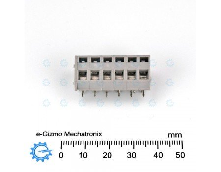 6 pole Screwless Terminal Connector PCB Mounting 5A 6 pole Screwless Terminal Connector PCB Mounting 5A